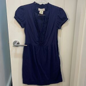 Navy staring at the stars dress with pockets